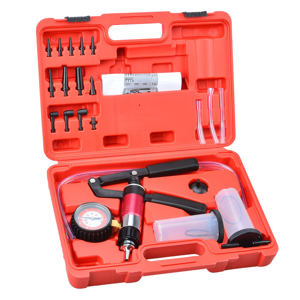 21PCS Hand Held Vacuum Pistol  - Brake Bleeder Kit のレビューと価格