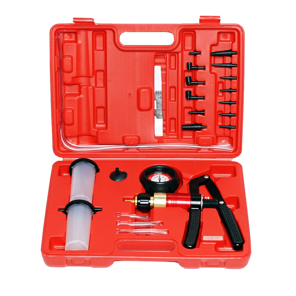 21PCS Hand Held Vacuum Pistol  - Brake Bleeder Kit のレビューと価格