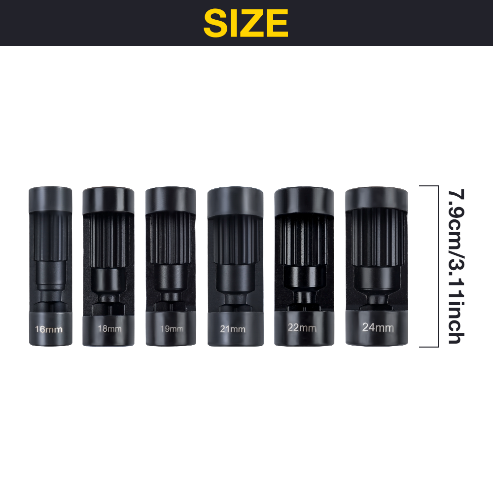 6PCS Suspension Stud Nut Socke - Spring Compressor Tool のレビューと価格