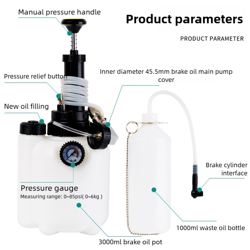 3L Professional Brake Bleeder  - Brake Bleeder Kit のレビューと価格