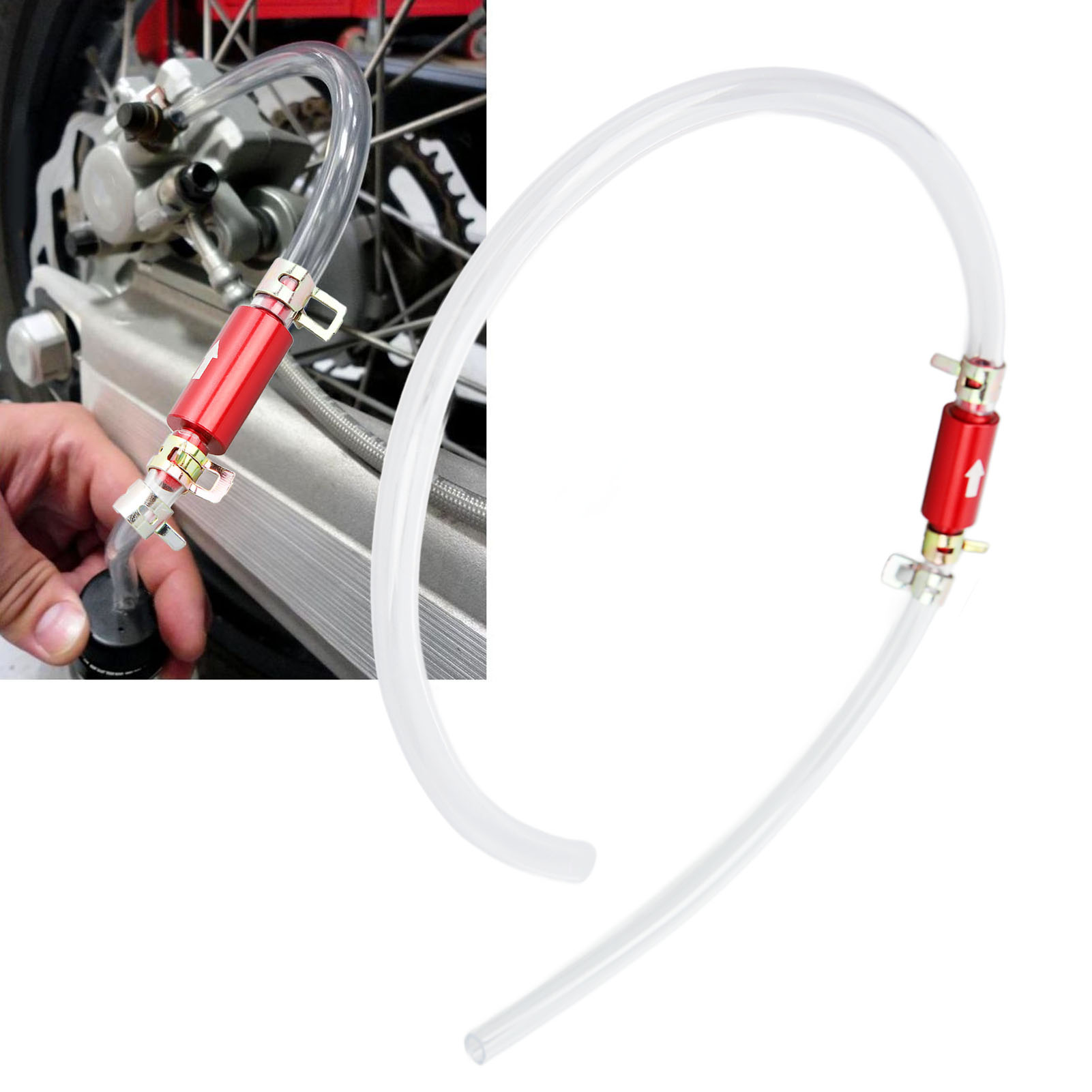 2pcs Brake Bleeder Hose 6MM On - Brake Bleeder Kit のレビューと価格