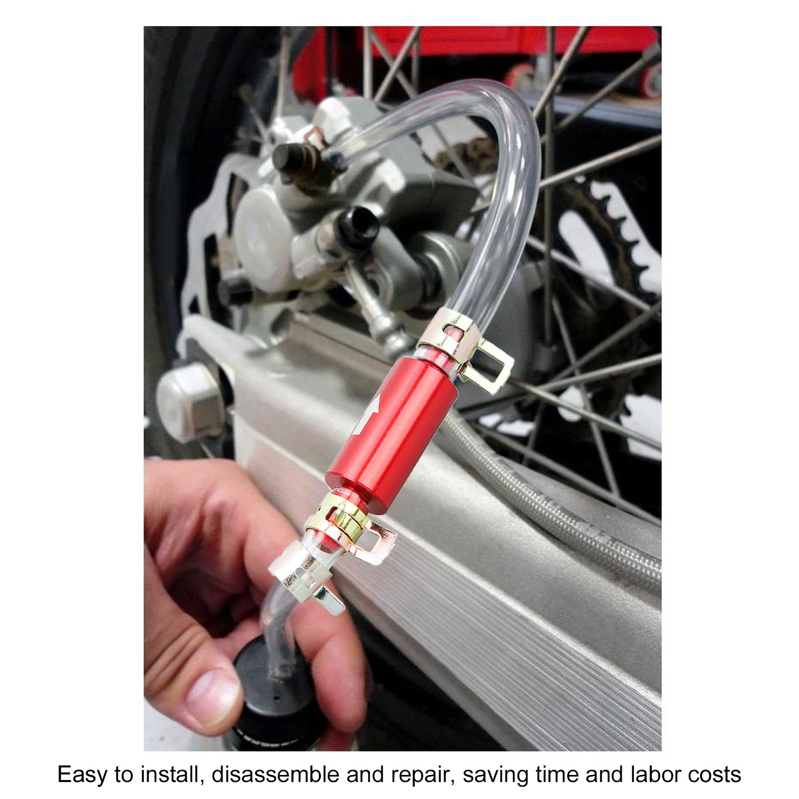 2pcs Brake Bleeder Hose 6MM On - Brake Bleeder Kit のレビューと価格