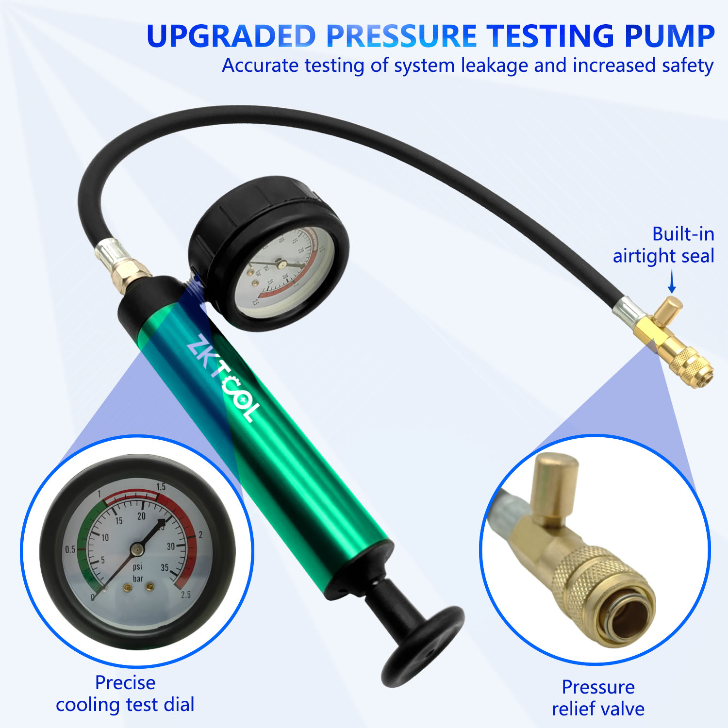 Aluminum Car Cooling System Ra - Radiator Pressure Tester のレビューと価格