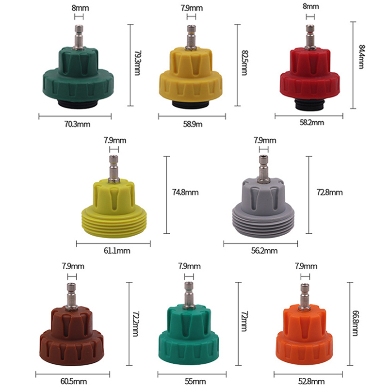 15Pcs Universal Radiator Press - Radiator Pressure Tester のレビューと価格