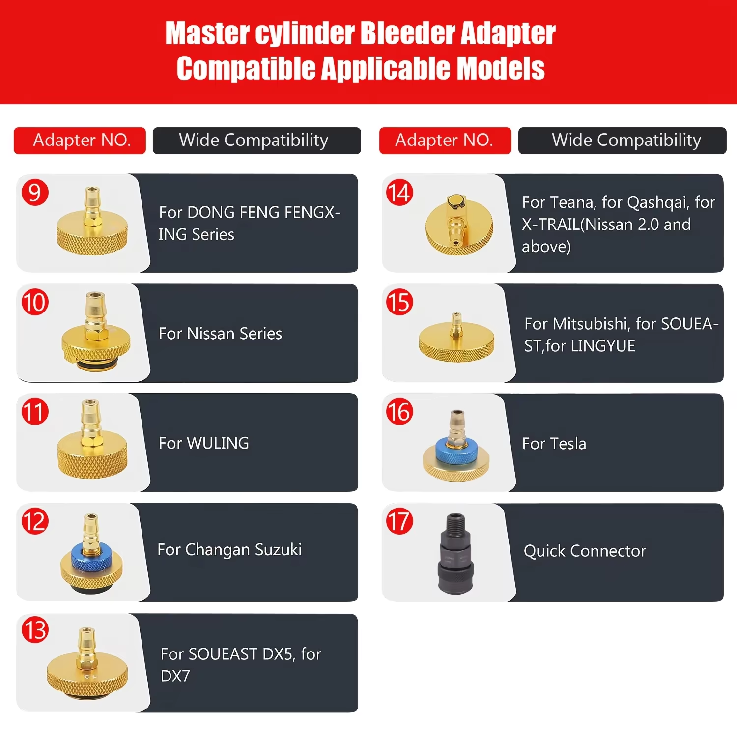 17-Piece Brake Fluid Bleeder A - Brake Bleeder Kit のレビューと価格