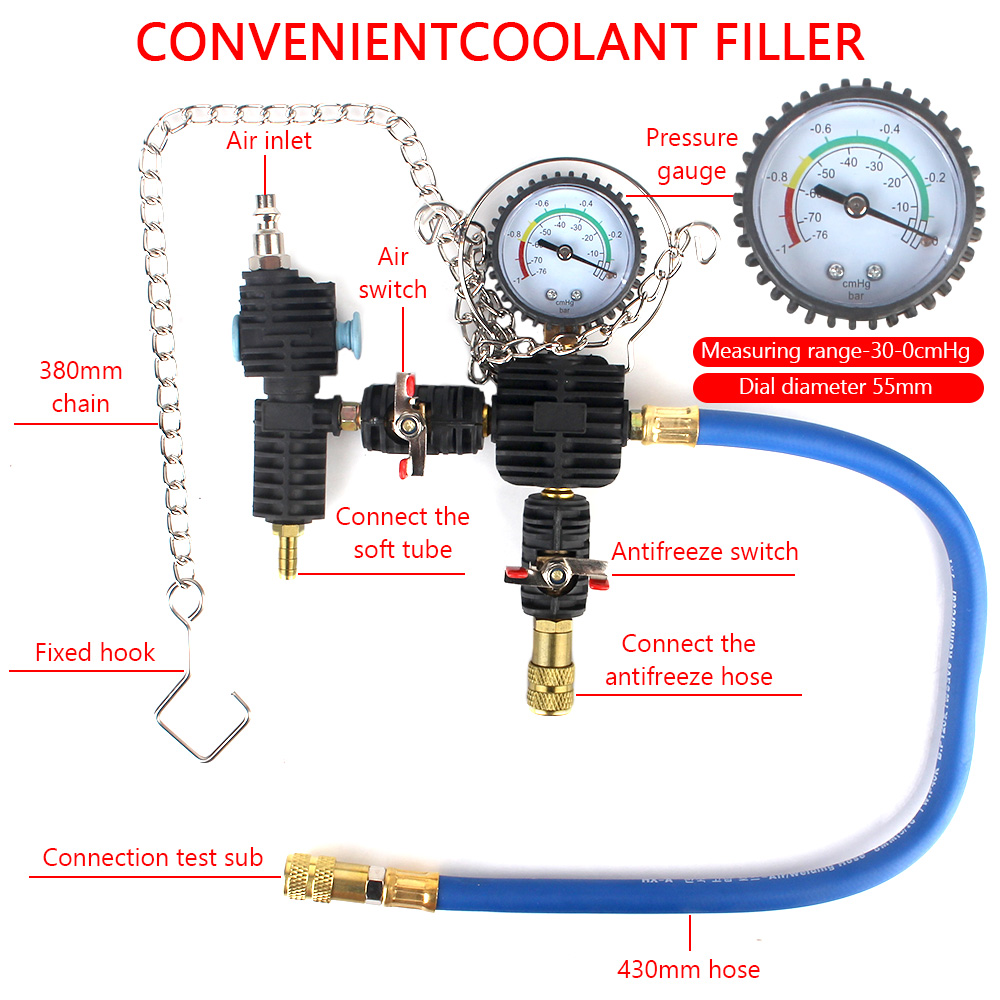 Radiator Pressure Test Meter V - Radiator Pressure Tester のレビューと価格