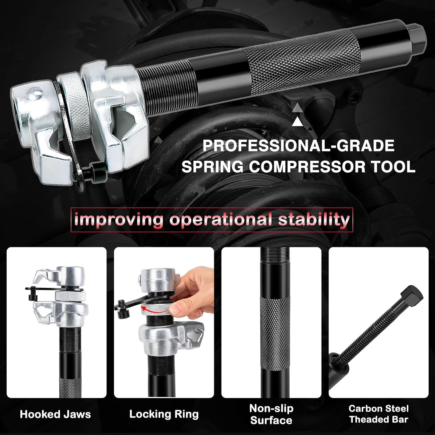 EAFC Car Shock Absorber Spring - Spring Compressor Tool のレビューと価格