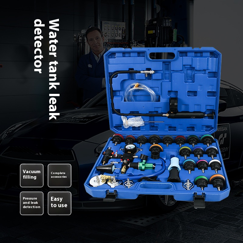 34Pcs Universal Radiator Press - Radiator Pressure Tester のレビューと価格