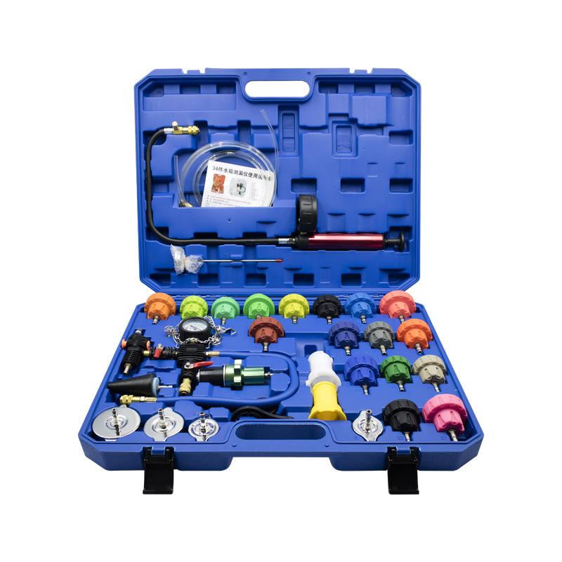 34Pcs Universal Radiator Press - Radiator Pressure Tester のレビューと価格